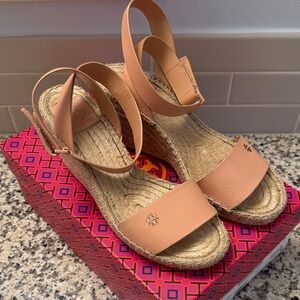 Tory Burch Espadrille Wedges - 7.5M